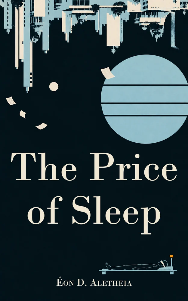 The Price of Sleep — the published three-ink cover