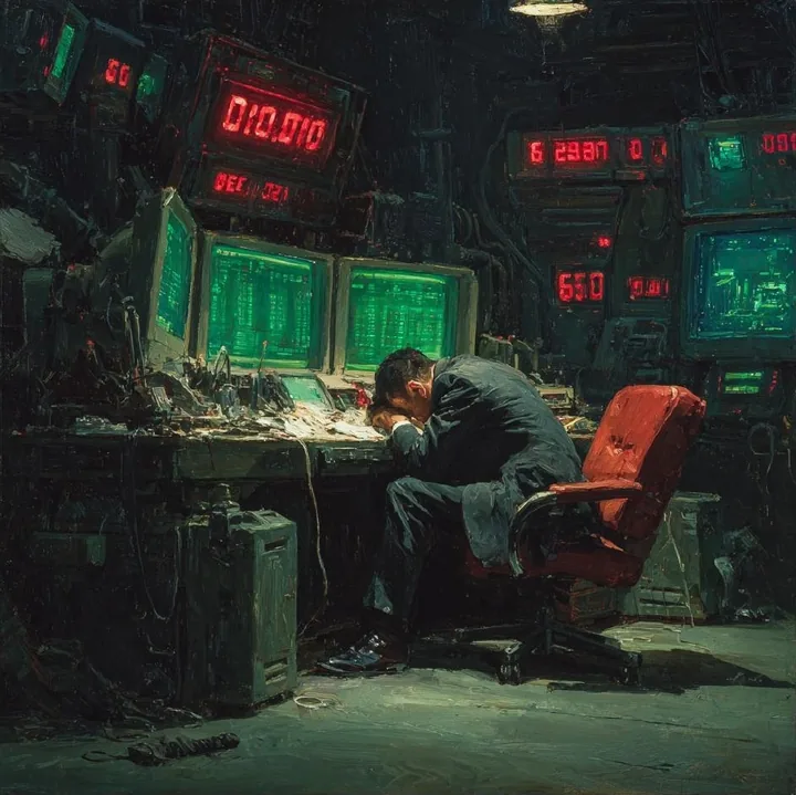 The Ghost in the Machine — original illustration from Michael’s visual companion