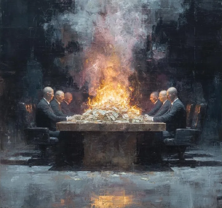 The Shattering — original illustration from Michael’s visual companion
