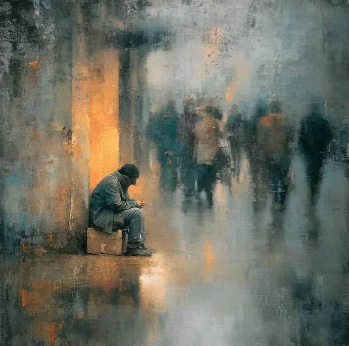 The Return — original illustration from Michael’s visual companion